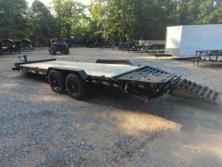 New 2026 Big Tex Trailers 24' 16EH 17.5K Equipment Trailer w/ Mega Ramps Equipment Trailer