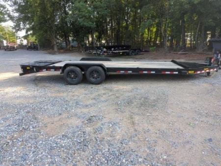 New 2026 Big Tex Trailers 24' 16EH 17.5K Equipment Trailer w/ Mega Ramps Equipment Trailer