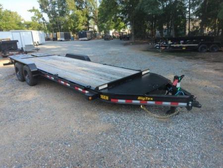New 2026 Big Tex Trailers 24' 16EH 17.5K Equipment Trailer w/ Mega Ramps Equipment Trailer