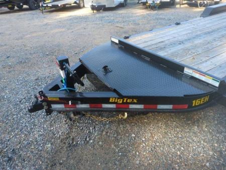 New 2026 Big Tex Trailers 24' 16EH 17.5K Equipment Trailer w/ Mega Ramps Equipment Trailer