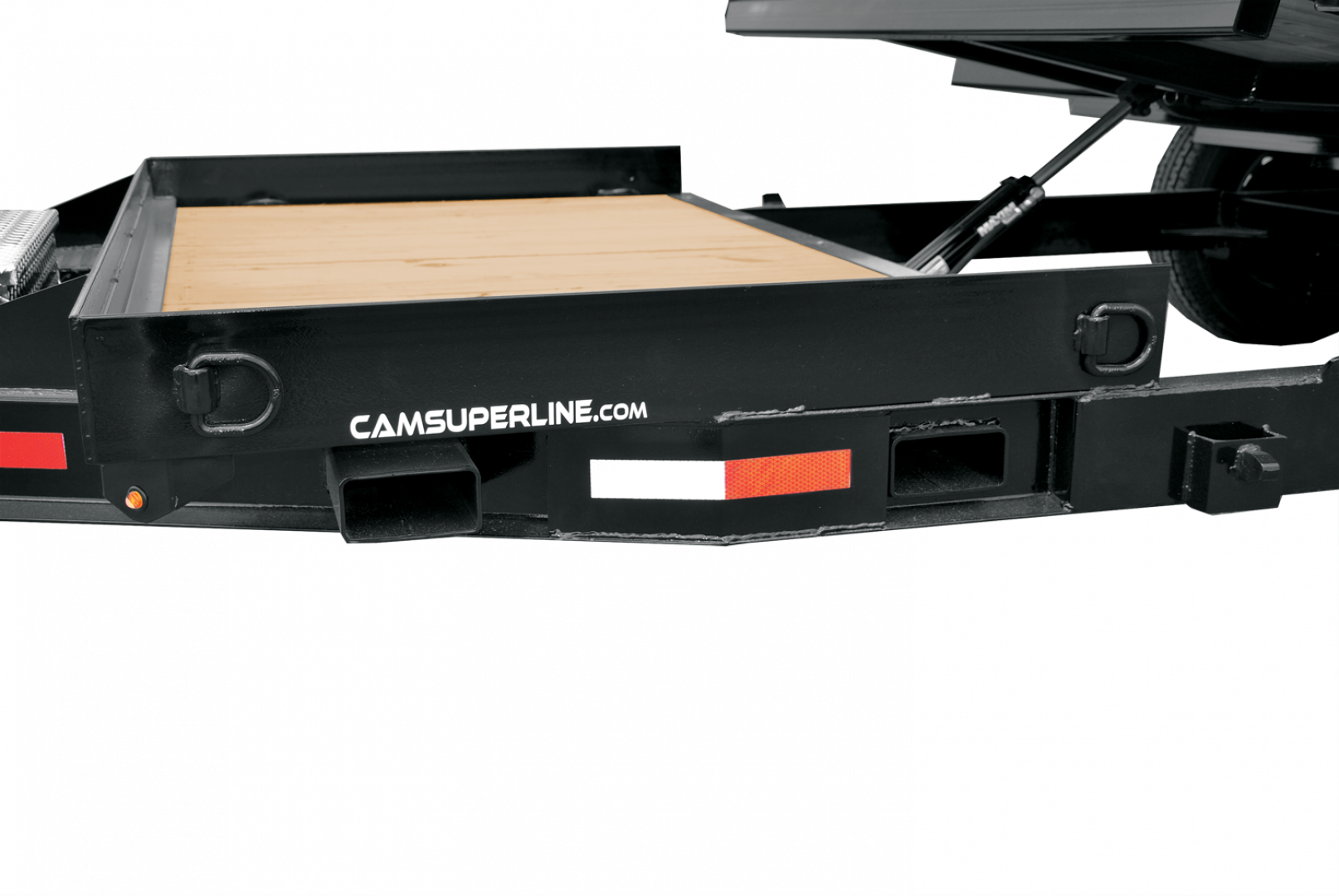 New NEW 2026 CAM SUPERLINE 19' (4+15) Lo Pro Split Tilt Trailer w/ Pallet Fork Carrier
