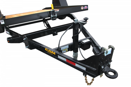 New NEW 2026 CAM SUPERLINE 19' (4+15) Lo Pro Split Tilt Trailer w/ Pallet Fork Carrier