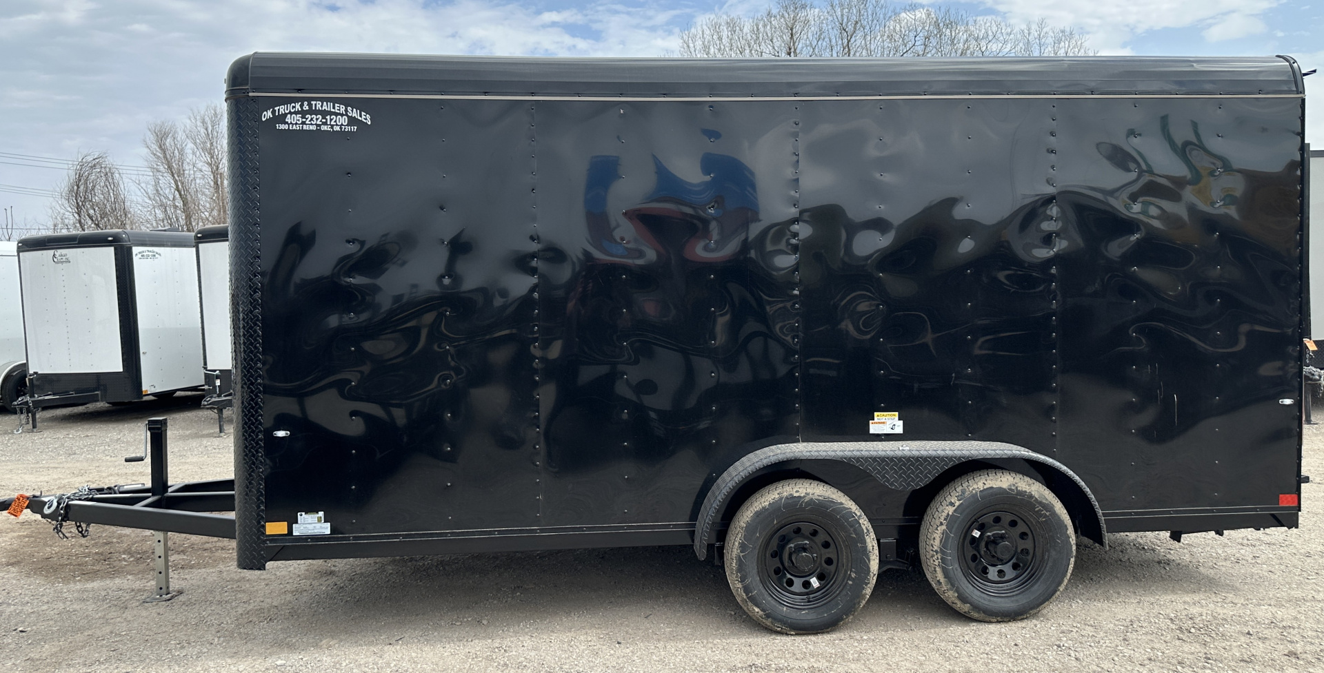 New 2026 Cargo Craft 7'x16'x7'tall Expedition Extreme Ramp Black / black out Cargo / Enclosed Trailer
