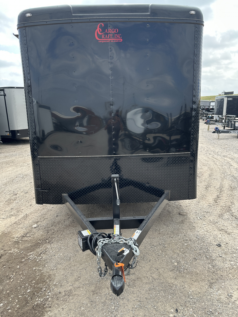 New 2026 Cargo Craft 7'x16'x7'tall Expedition Extreme Ramp Black / black out Cargo / Enclosed Trailer