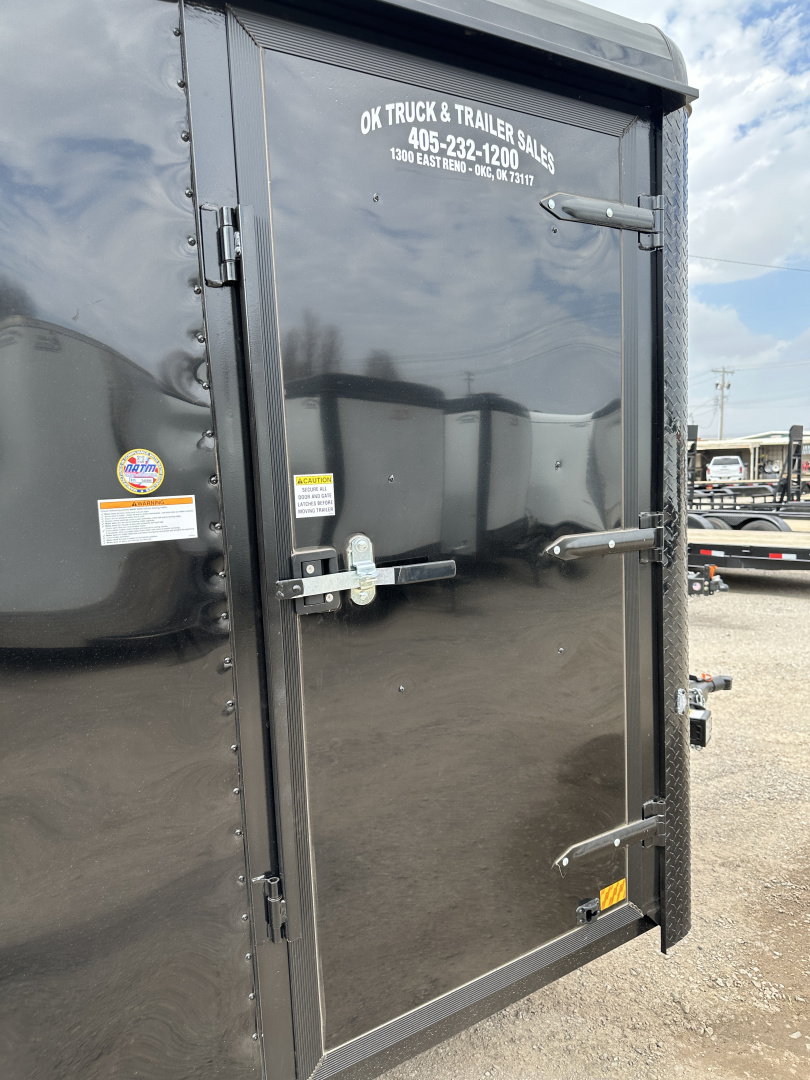 New 2026 Cargo Craft 7'x16'x7'tall Expedition Extreme Ramp Black / black out Cargo / Enclosed Trailer