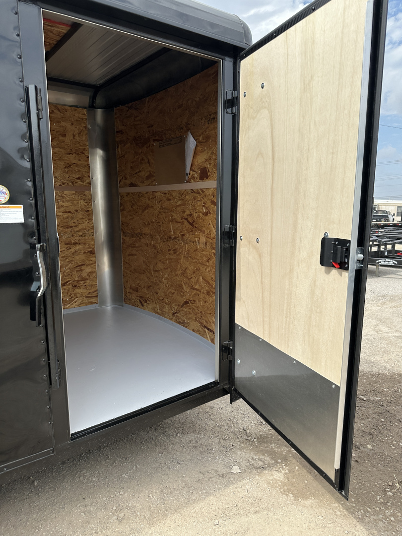 New 2026 Cargo Craft 7'x16'x7'tall Expedition Extreme Ramp Black / black out Cargo / Enclosed Trailer