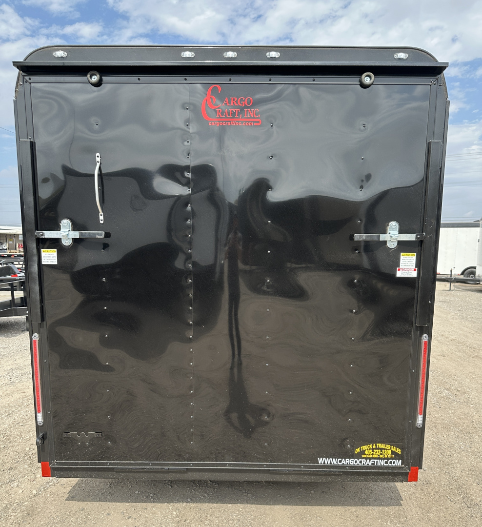 New 2026 Cargo Craft 7'x16'x7'tall Expedition Extreme Ramp Black / black out Cargo / Enclosed Trailer