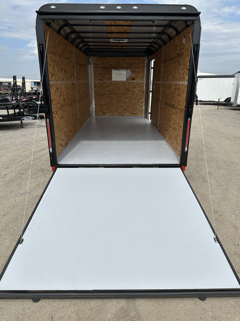 New 2026 Cargo Craft 7'x16'x7'tall Expedition Extreme Ramp Black / black out Cargo / Enclosed Trailer