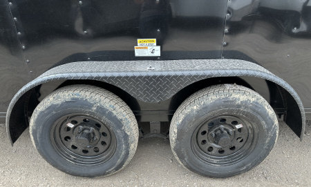 New 2026 Cargo Craft 7'x16'x7'tall Expedition Extreme Ramp Black / black out Cargo / Enclosed Trailer