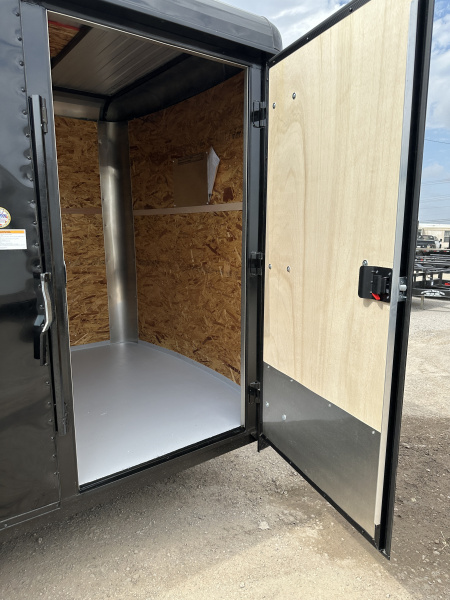 New 2026 Cargo Craft 7'x16'x7'tall Expedition Extreme Ramp Black / black out Cargo / Enclosed Trailer