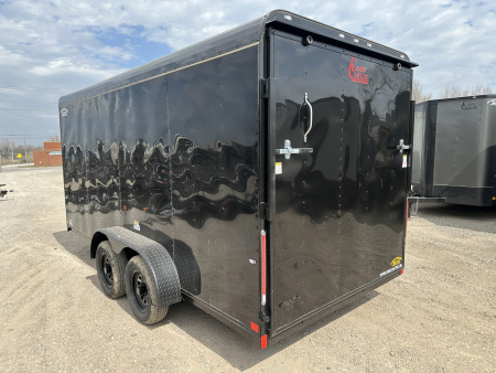 New 2026 Cargo Craft 7'x16'x7'tall Expedition Extreme Ramp Black / black out Cargo / Enclosed Trailer