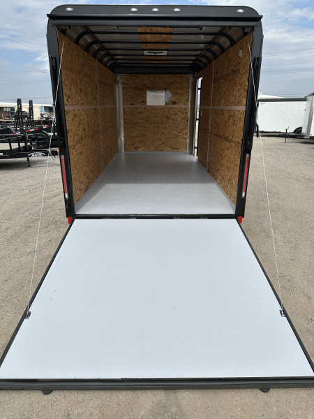 New 2026 Cargo Craft 7'x16'x7'tall Expedition Extreme Ramp Black / black out Cargo / Enclosed Trailer