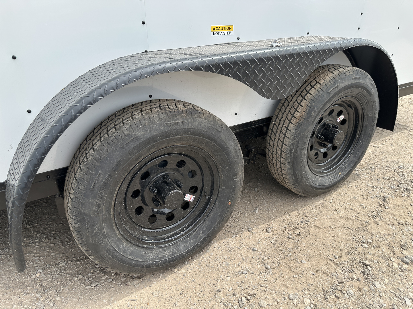 New 2026 Cargo Craft 7'x16'x7'tall Expedition Extreme Ramp white / black out Cargo / Enclosed Trailer