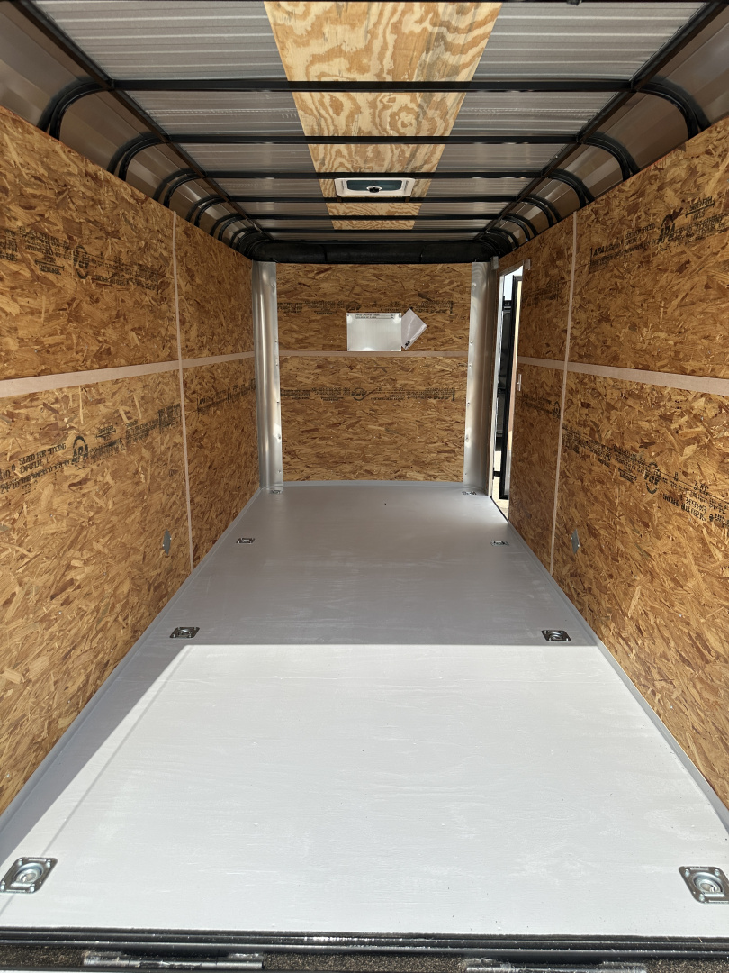 New 2026 Cargo Craft 7'x16'x7'tall Expedition Extreme Ramp white / black out Cargo / Enclosed Trailer