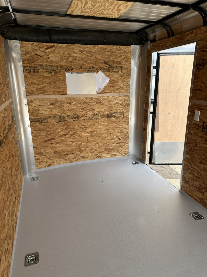 New 2026 Cargo Craft 7'x16'x7'tall Expedition Extreme Ramp white / black out Cargo / Enclosed Trailer