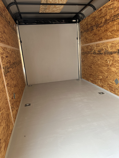 New 2026 Cargo Craft 7'x16'x7'tall Expedition Extreme Ramp white / black out Cargo / Enclosed Trailer