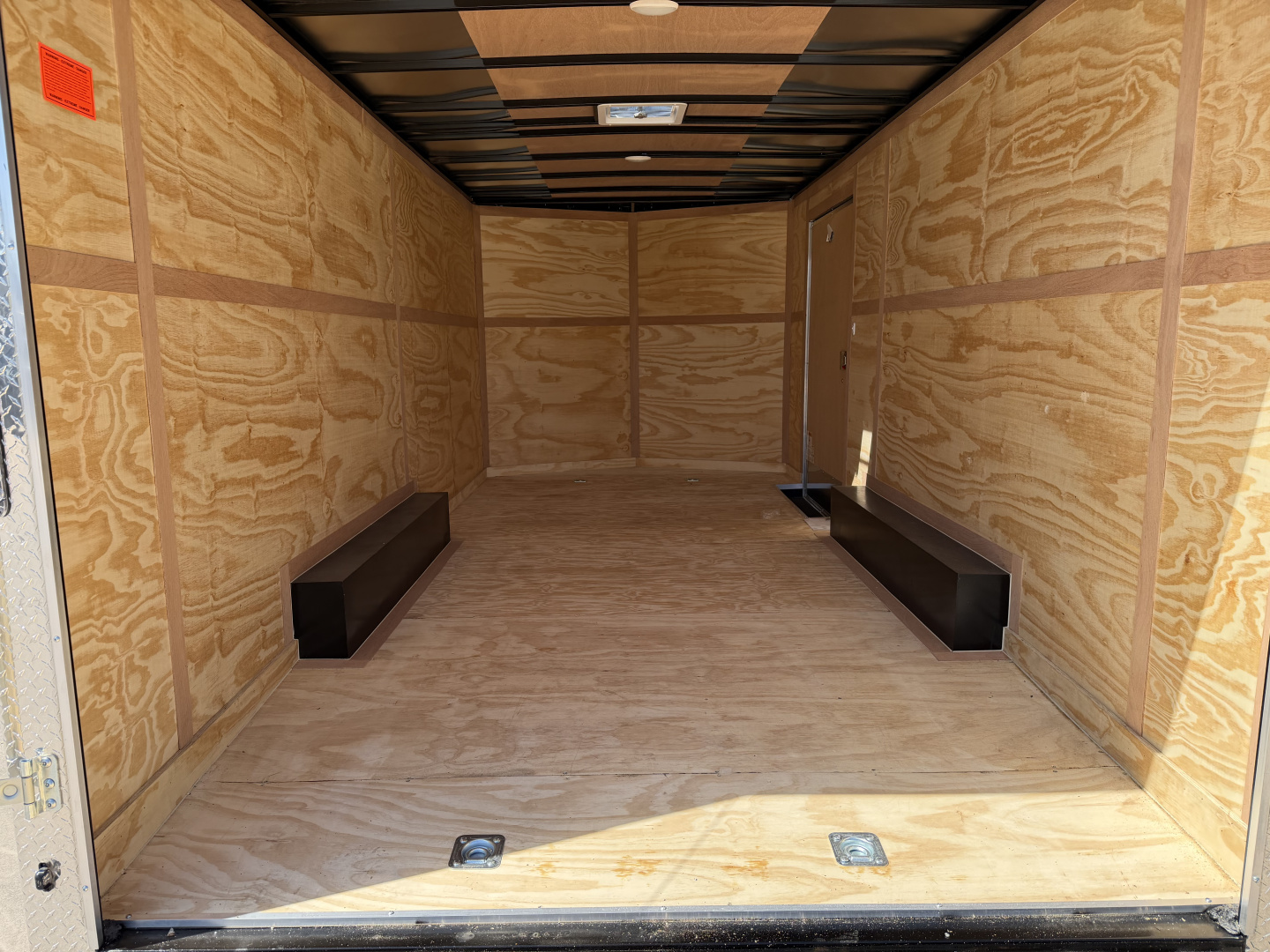 New #097227 2026 FOREST RIVER TA3 8.5 X 18 TANDEM AXLE 10K ENCLOSED W/ REAR RAMP DOOR