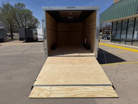 New #097227 2026 FOREST RIVER TA3 8.5 X 18 TANDEM AXLE 10K ENCLOSED W/ REAR RAMP DOOR