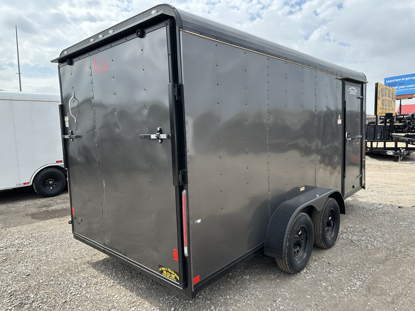 New 2026 Cargo Craft 7'x16'x7'tall Expedition Extreme Ramp Charcoal / black out Cargo / Enclosed Trailer