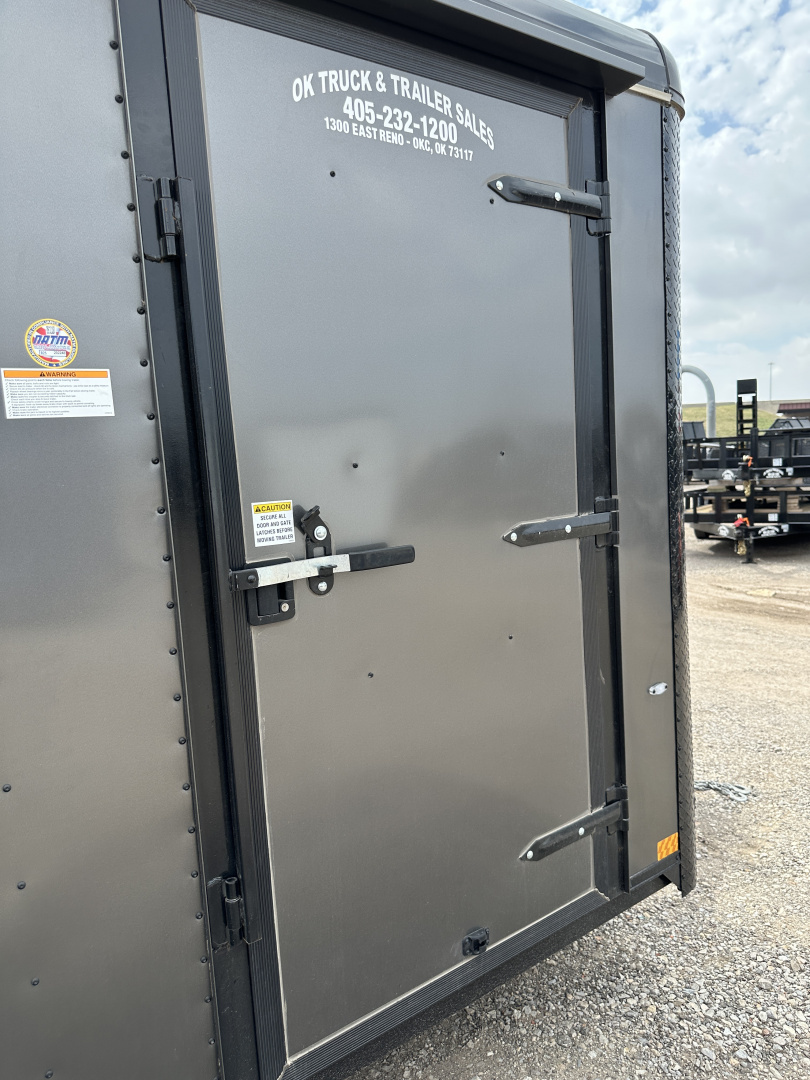 New 2026 Cargo Craft 7'x16'x7'tall Expedition Extreme Ramp Charcoal / black out Cargo / Enclosed Trailer