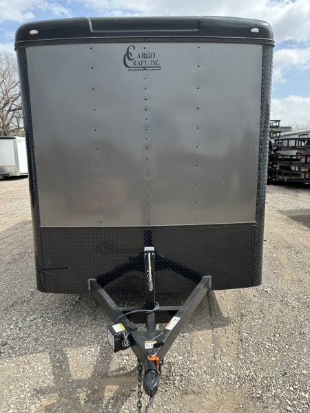 New 2026 Cargo Craft 7'x16'x7'tall Expedition Extreme Ramp Charcoal / black out Cargo / Enclosed Trailer