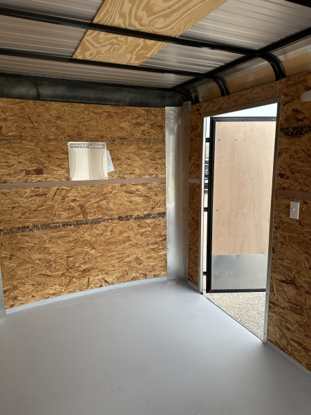 New 2026 Cargo Craft 7'x16'x7'tall Expedition Extreme Ramp Charcoal / black out Cargo / Enclosed Trailer