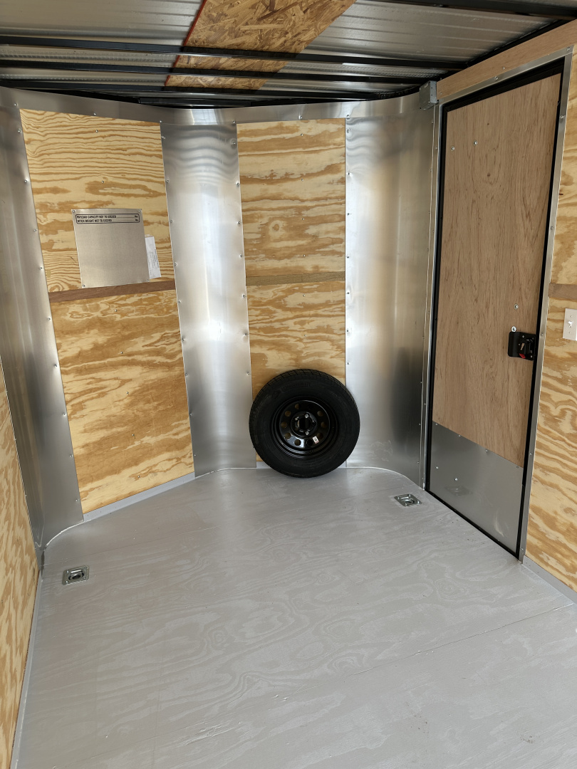 New 2025 Cargo Craft 7'x18'x7'tall Elite V Nose Sport Slate Blue w/ ramp Cargo / Enclosed Trailer