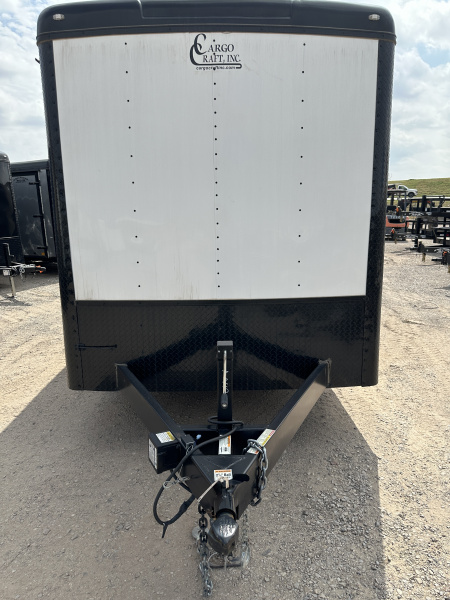 New 2025 Cargo Craft 7'x16'x7'tall, Expedition Extreme Double Door White black out 5200's Cargo / Enclosed Trailer