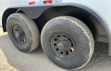 New 2025 Cargo Craft 7'x16'x7'tall, Expedition Extreme Double Door White black out 5200's Cargo / Enclosed Trailer