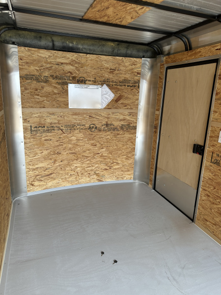 New 2025 Cargo Craft 7'x16'x7'tall, Expedition Extreme Double Door White black out 5200's Cargo / Enclosed Trailer