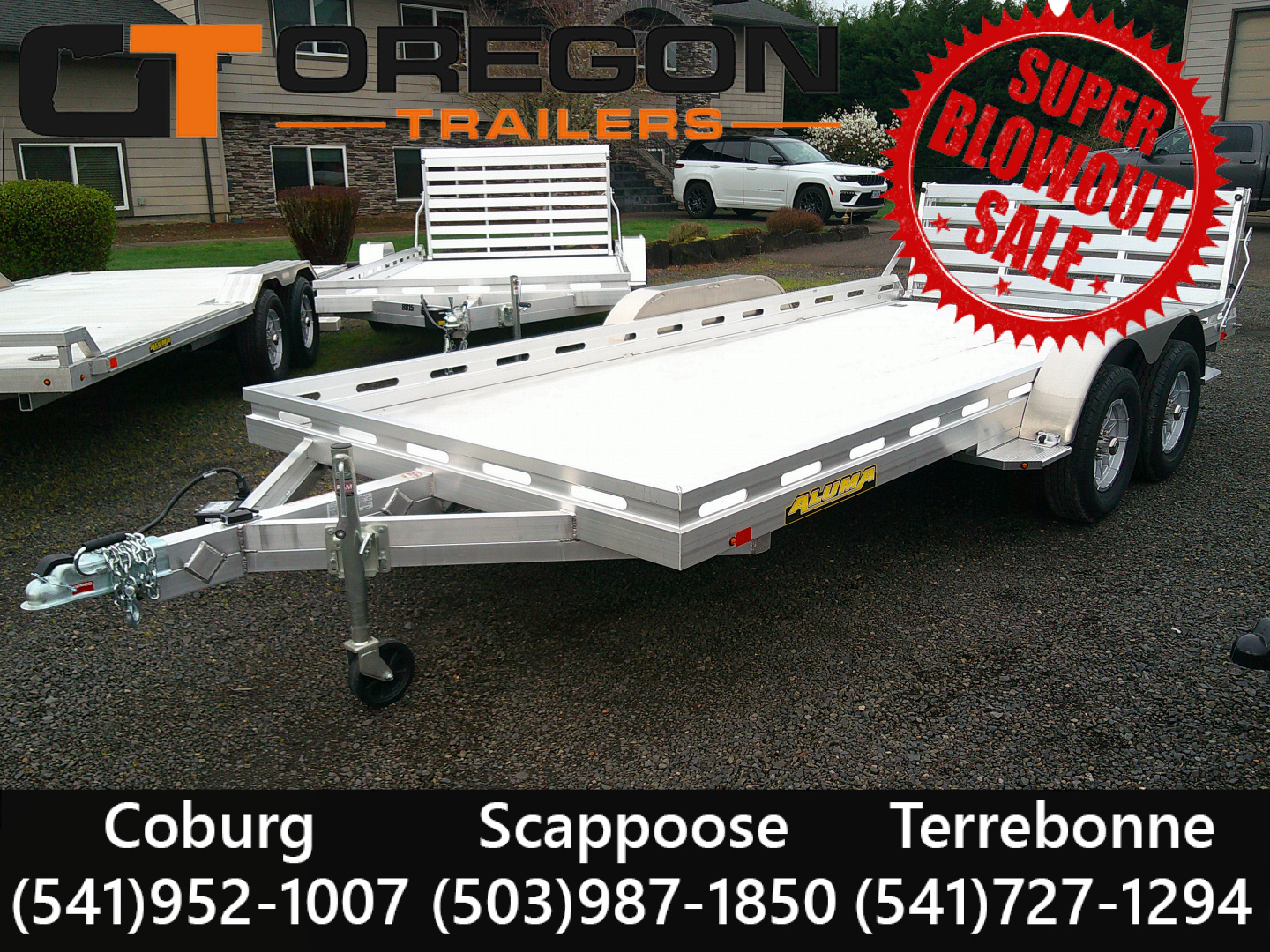 New 2027 Aluma 6.9x16 8.5K Car Hauler