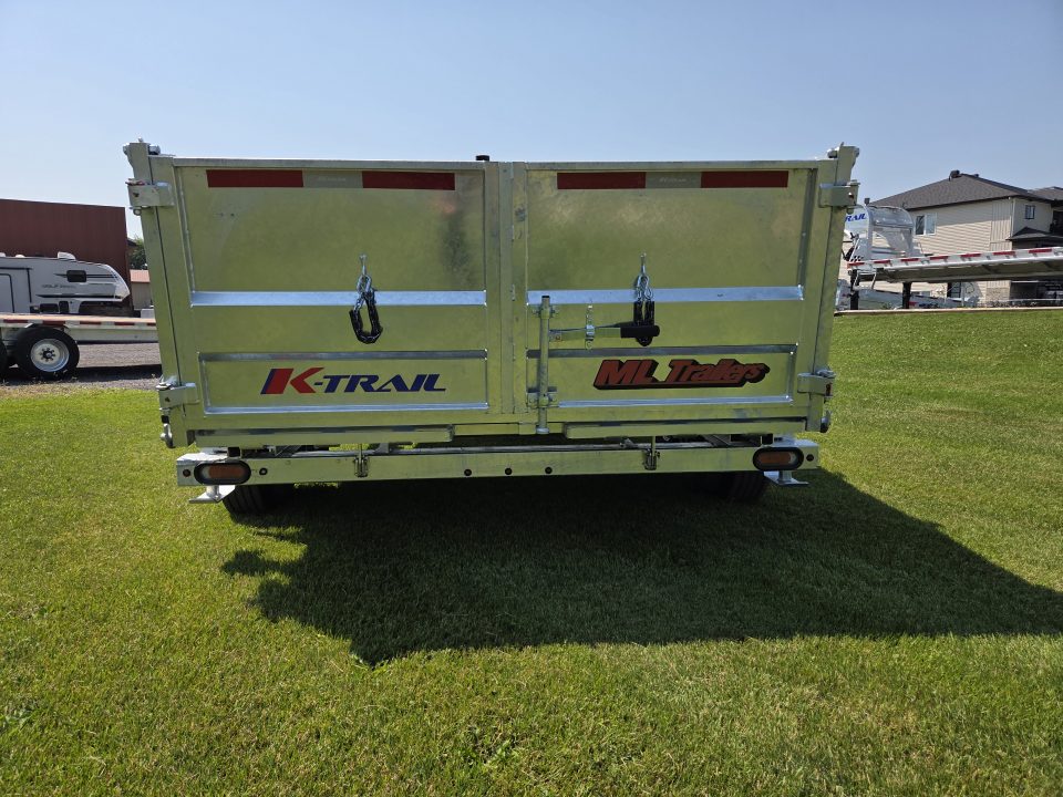 New 2027 K-Trail 7 x 12 Expert Series 7 Ton Dump Trailer With Hydraulic Jack