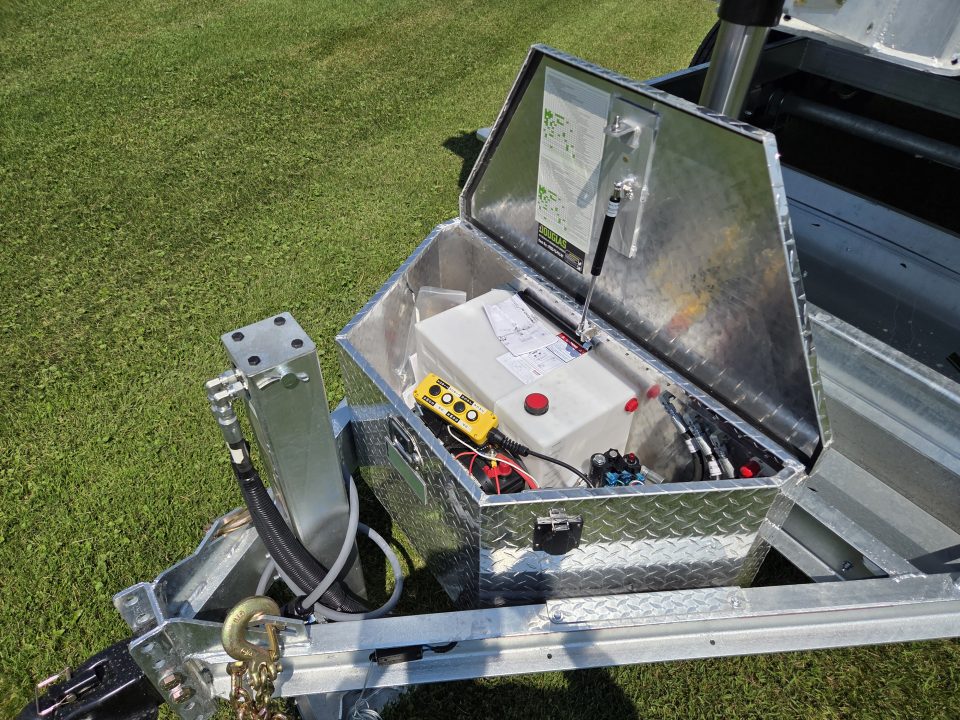 New 2027 K-Trail 7 x 12 Expert Series 7 Ton Dump Trailer With Hydraulic Jack