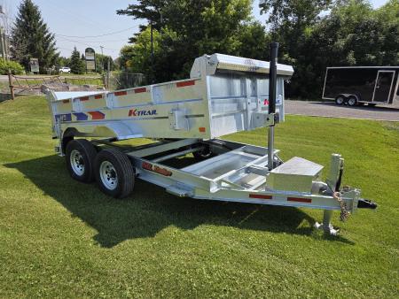 New 2027 K-Trail 7 x 12 Expert Series 7 Ton Dump Trailer With Hydraulic Jack
