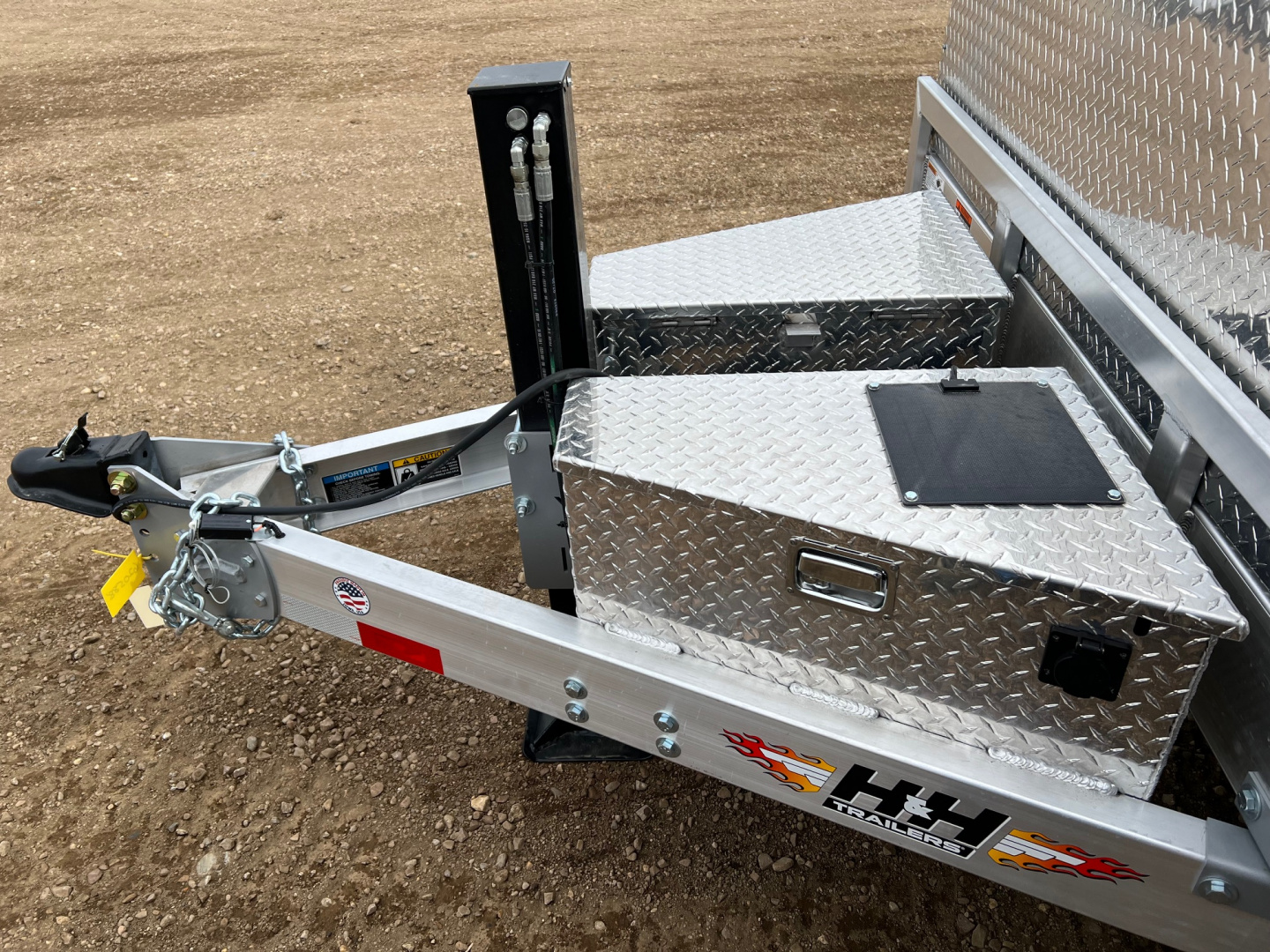 Quickloader Trailer New 2026 H&H Trailers 24' Aluminum Speed Loader Tilt Trailer for sale ...