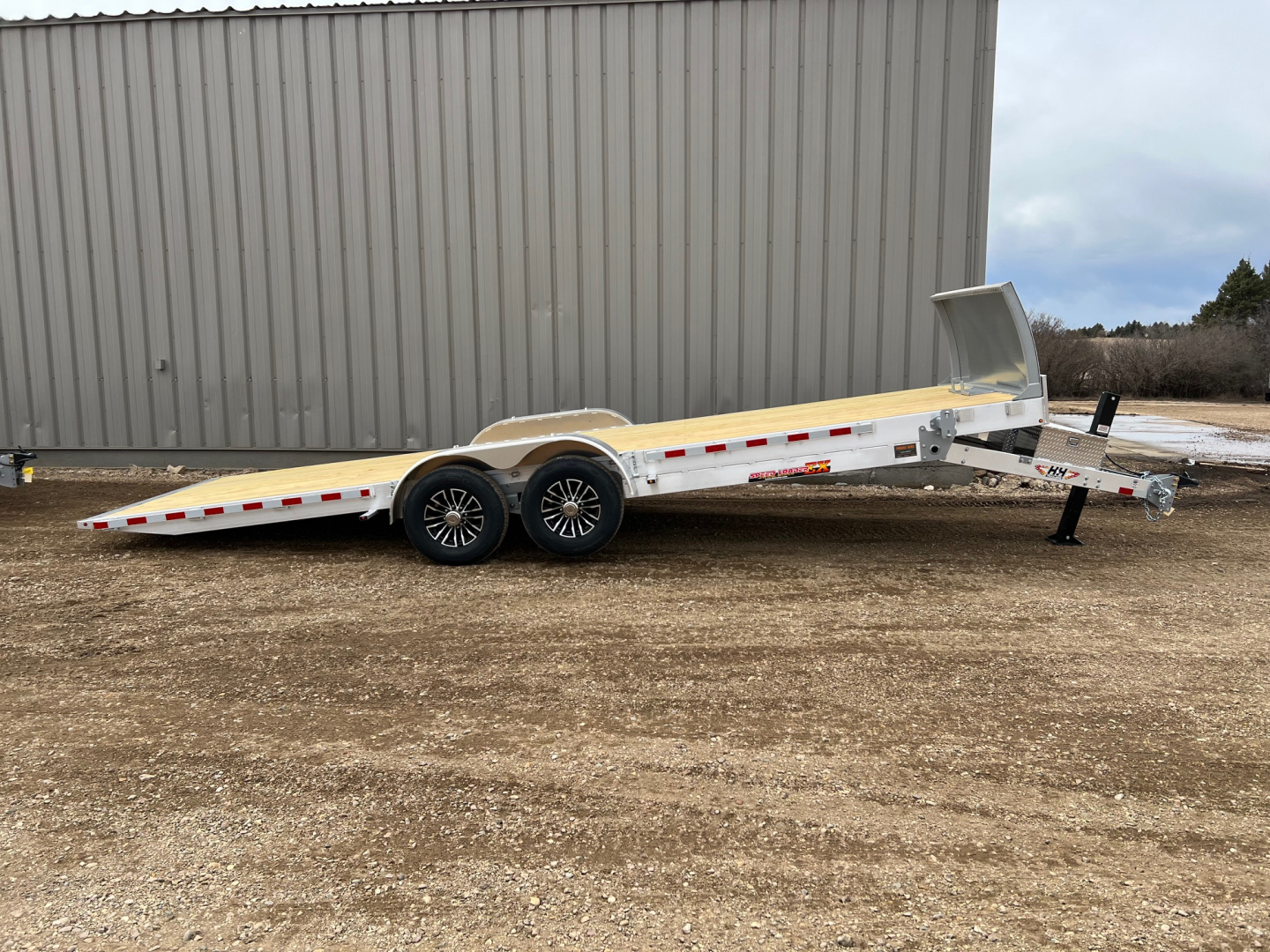 Quickloader Trailer New 2026 H&H Trailers 24' Aluminum Speed Loader Tilt Trailer for sale ...