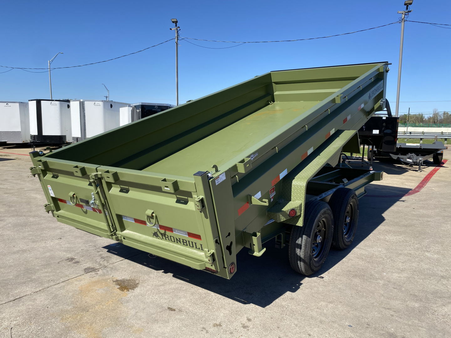 New 2026 Norstar DTB 7x16x2 Dump Trailer