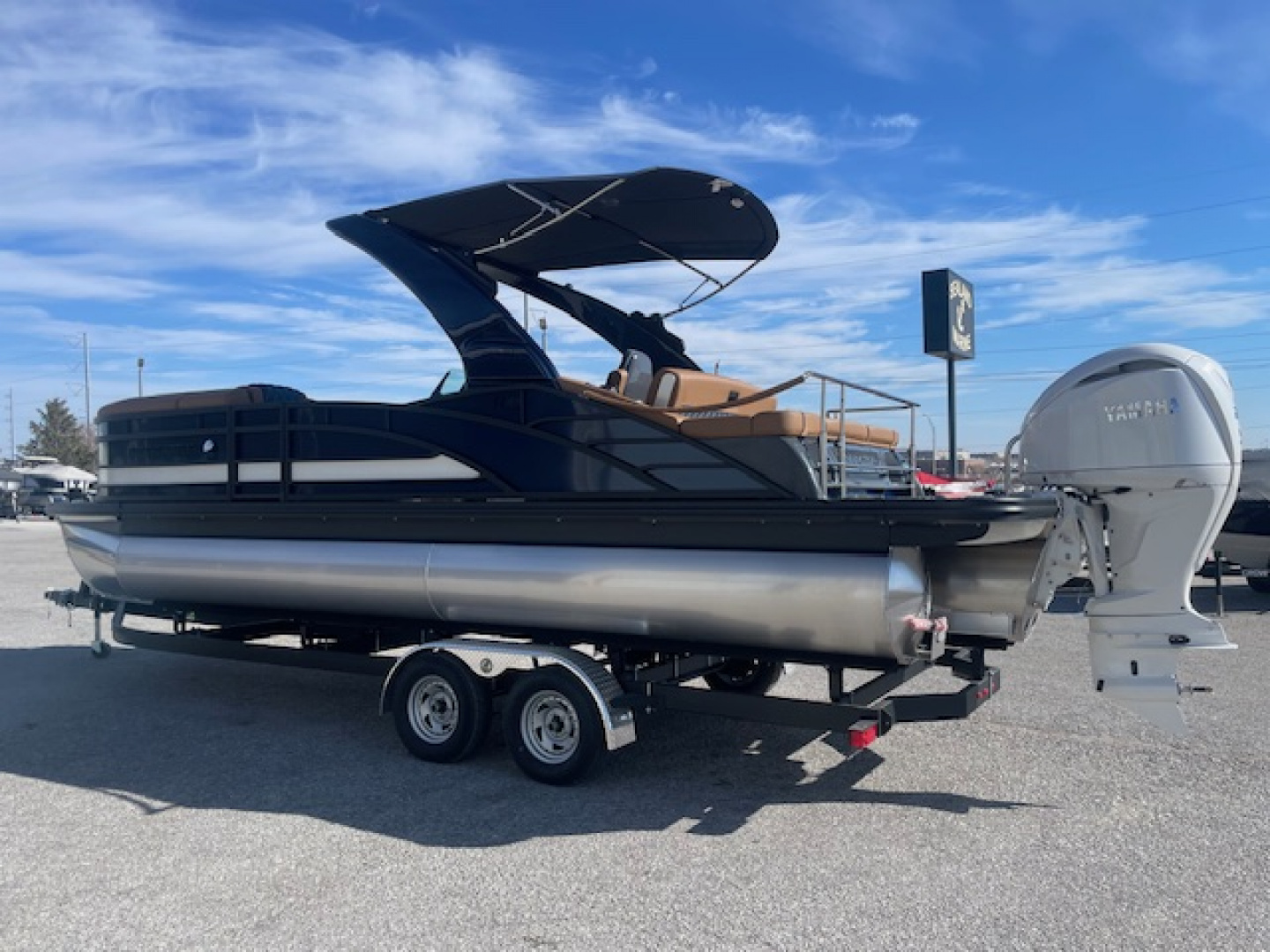 New 2026 Bennington 23 RSBA TRITOON Pontoon Boat