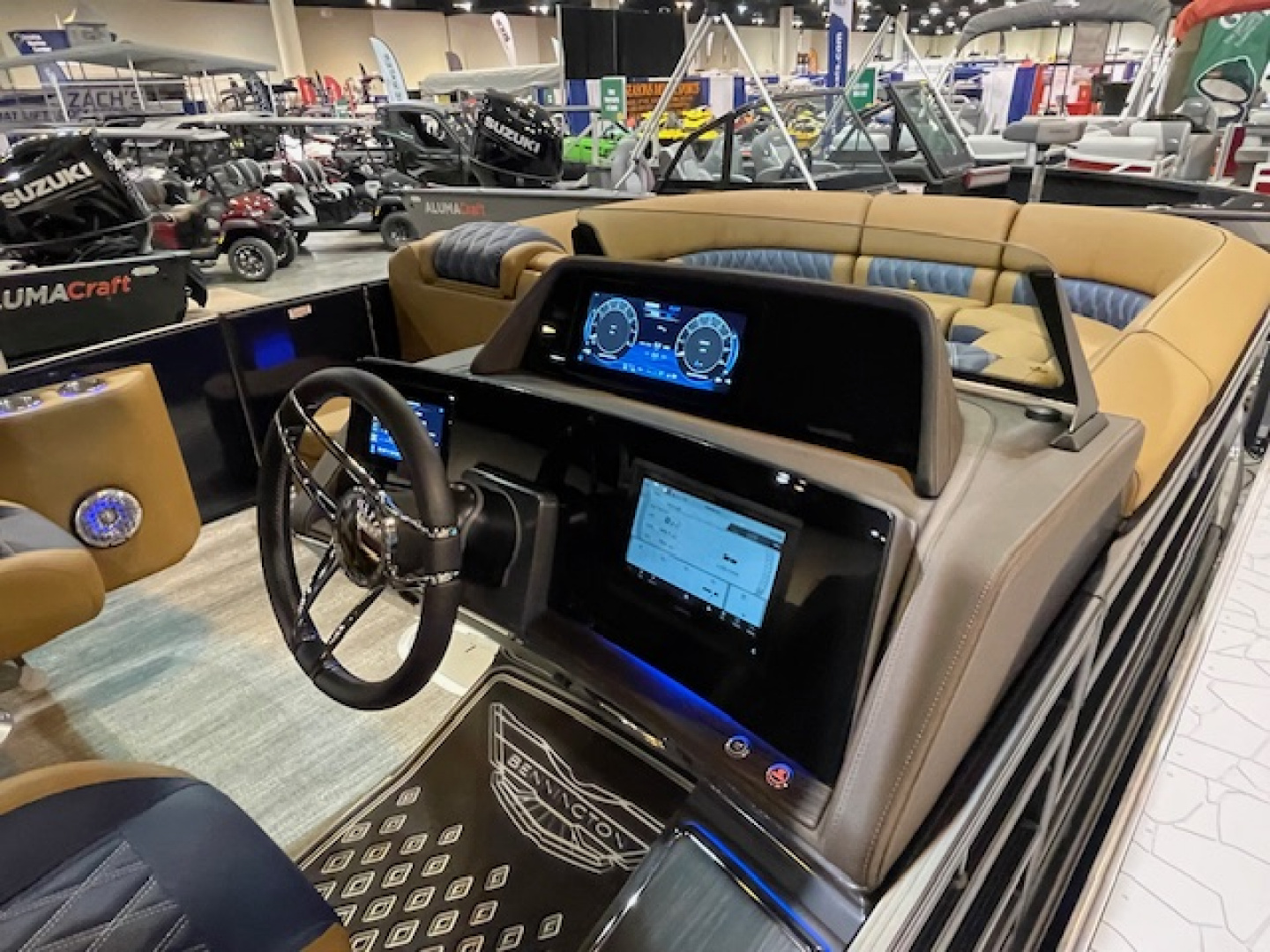 New 2026 Bennington 23 RSBA TRITOON Pontoon Boat