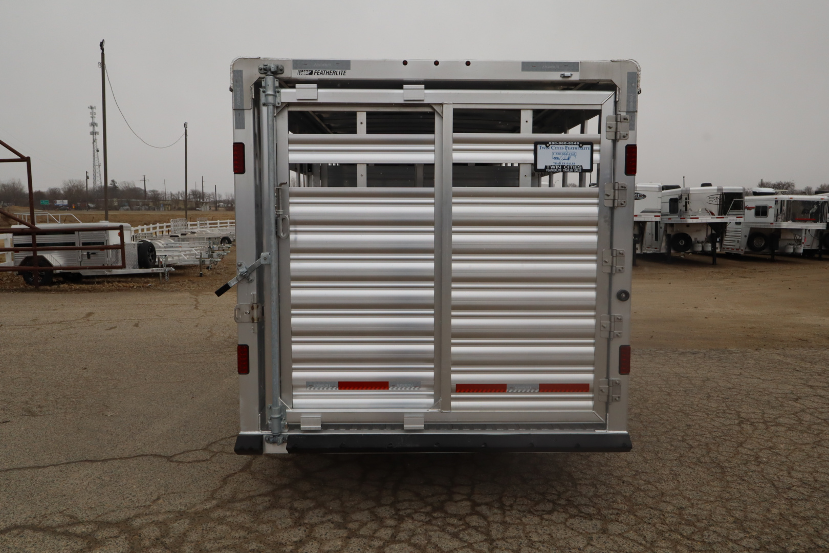 New 2026 Featherlite Trailers 24' Stock Stock / Stock Combo Trailer