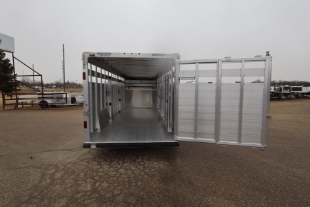 New 2026 Featherlite Trailers 24' Stock Stock / Stock Combo Trailer