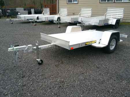 New 2027 Aluma 4.6x10 2K Tilt Utility Trailer