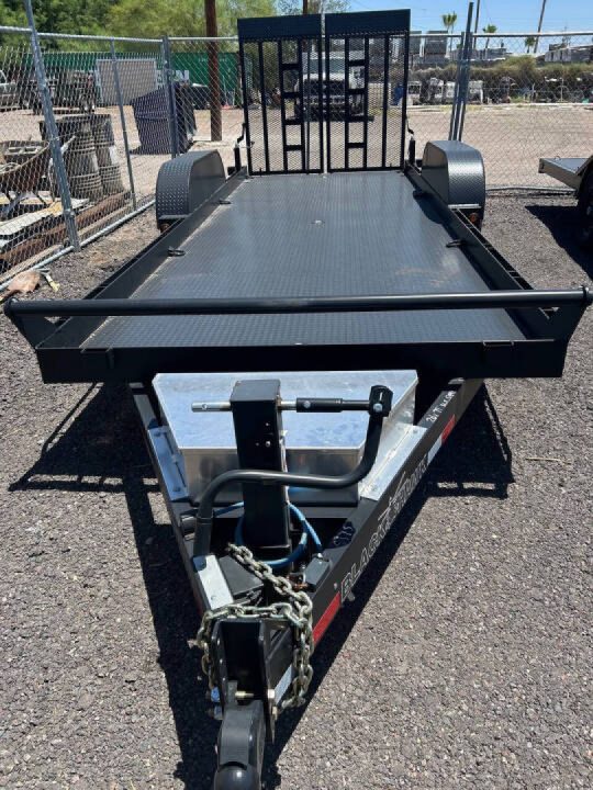 New 2025 Black Hawk 12x6 SL716-14K Utility Trailer