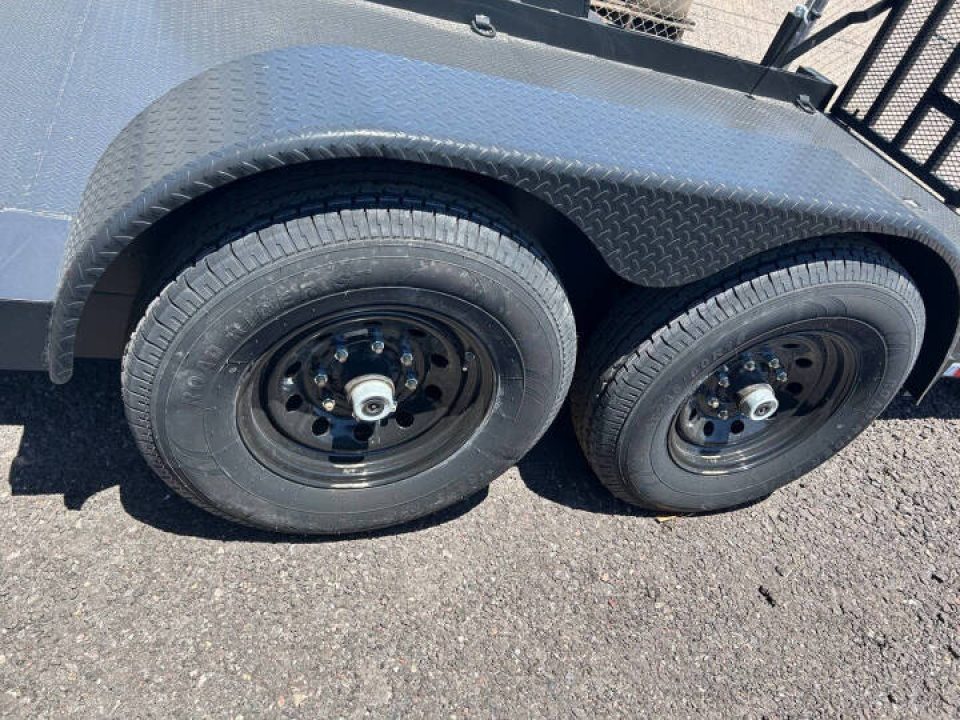 New 2025 Black Hawk 12x6 SL716-14K Utility Trailer