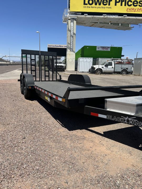 New 2025 Black Hawk 12x6 SL716-14K Utility Trailer