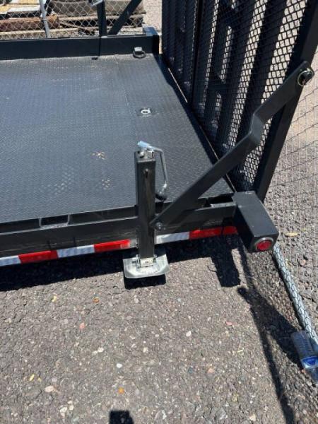 New 2025 Black Hawk 12x6 SL716-14K Utility Trailer