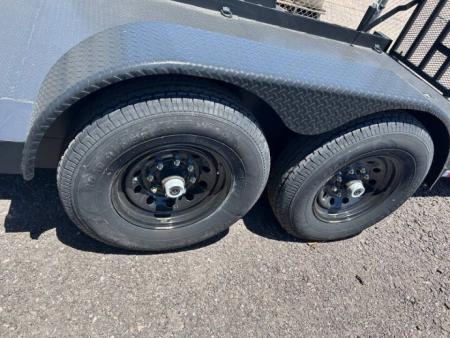 New 2025 Black Hawk 12x6 SL716-14K Utility Trailer