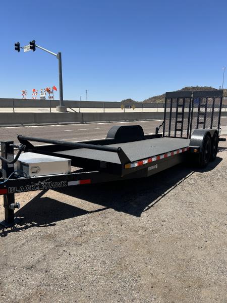 New 2025 Black Hawk 12x6 SL716-14K Utility Trailer