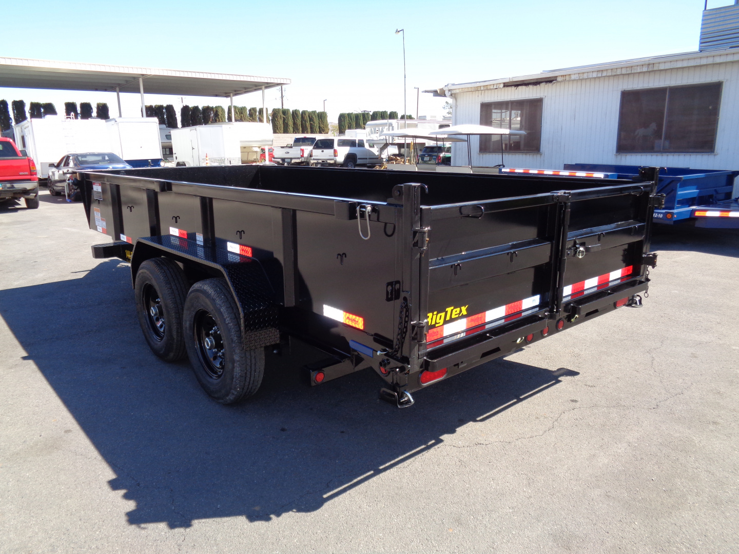 New 2026 Big Tex Trailers * 14LP-16 * 16Ft Heavy Duty Ultra Low Profile 14k Dump Trailer