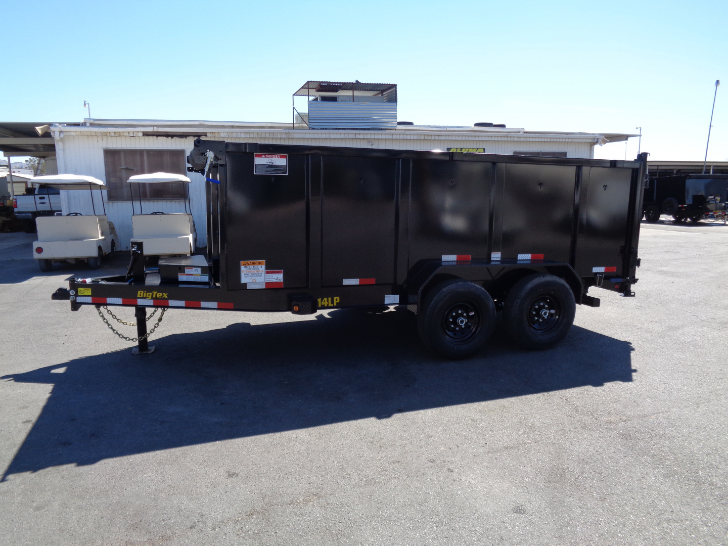 New 2026 Big Tex Trailers * 14LP-14 P4 * 14Ft 4Ft-Side Heavy Duty Ultra Low Profile 14k Dump Trailer